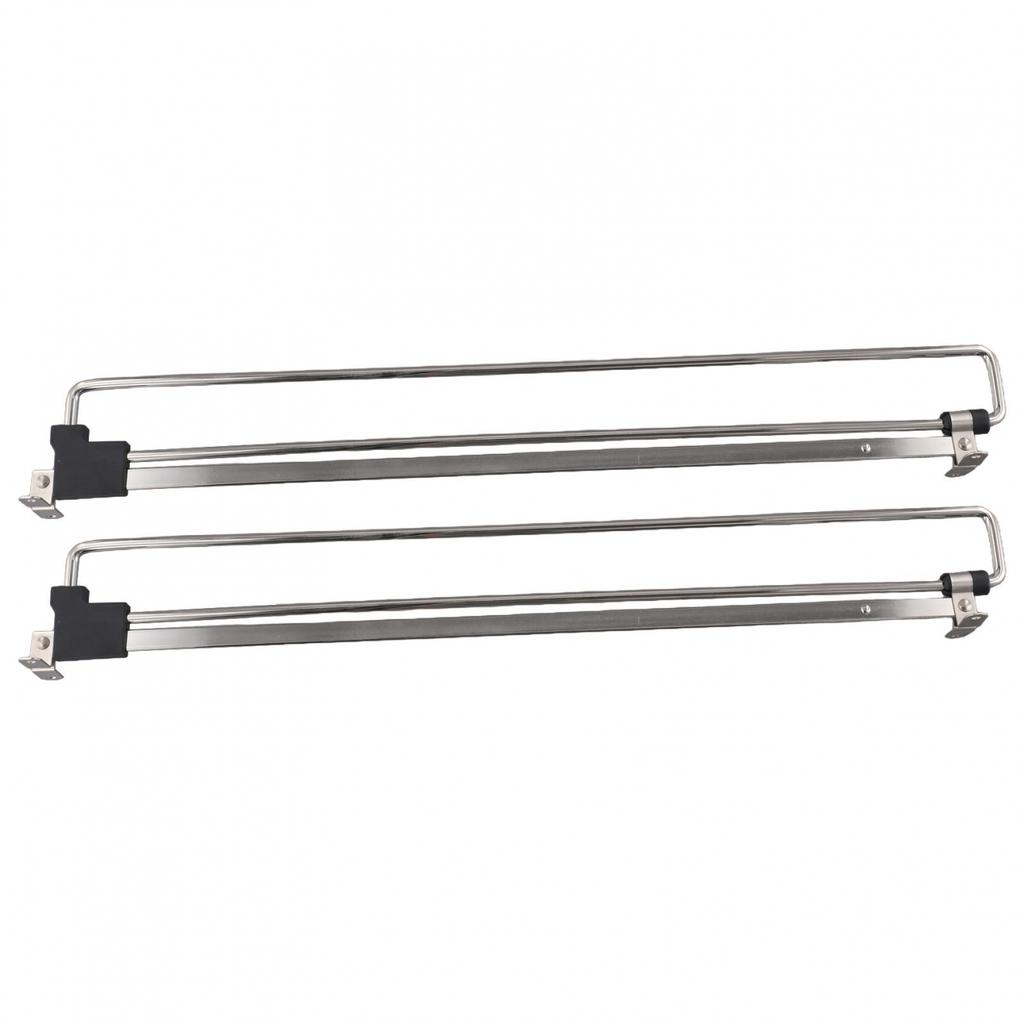 Optimal Space Utilization Adjustable Retractable Clothes Hanging Rods