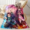 Nezuko Kamado's Journey Blankets Are Suitable for Living Rooms,making Them an Ideal Choice for Outdoor Travel and Gifts.