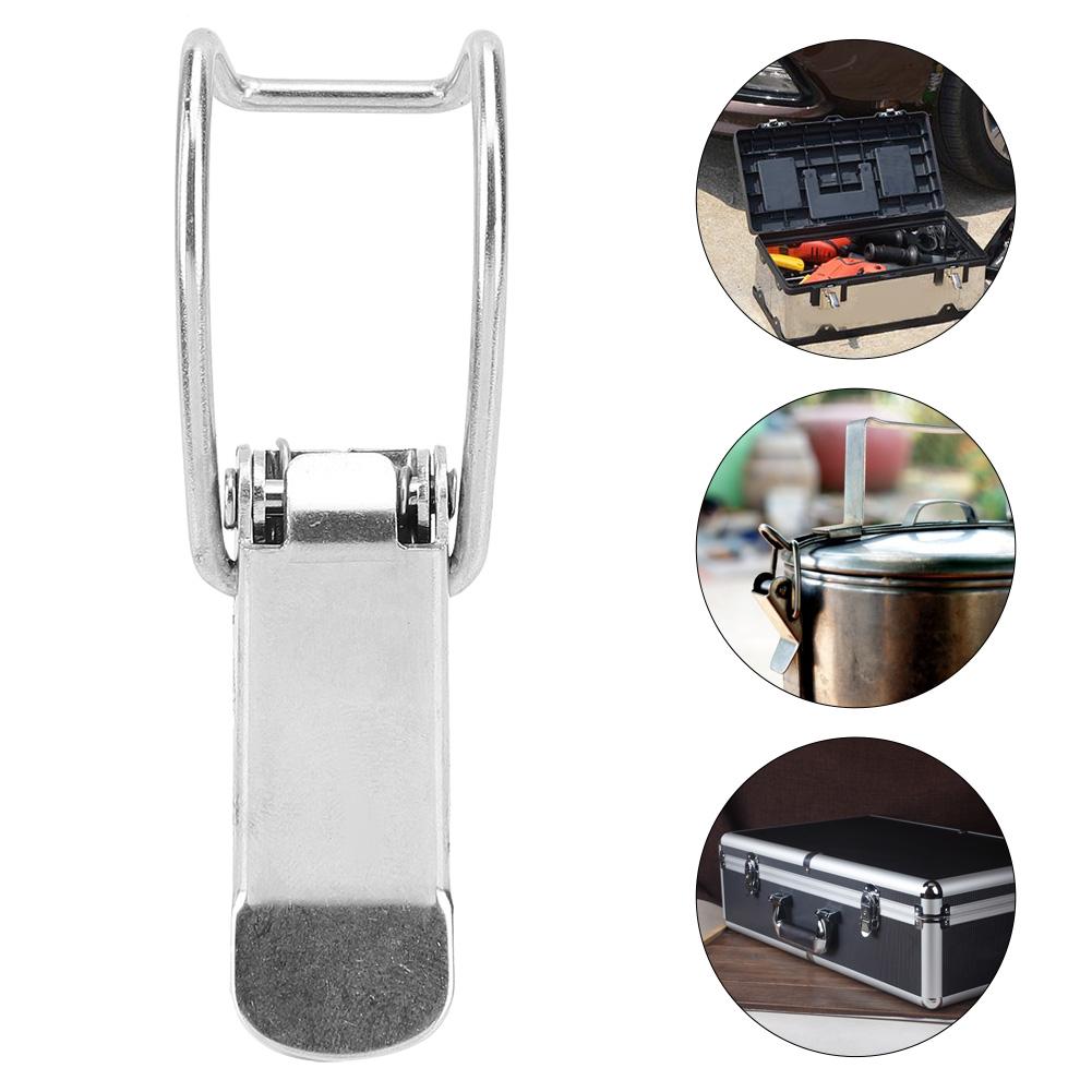 Metallspänne Resväska Kistlås Spänne Dörrlåda Växelspärr Spärr4st 201 Rostfritt Stål