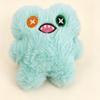 New Plush Funny Doll Keychain Animation Peripheral Kawaii Creative Ugly Cute Bag Charm Keychain Pendant Accessories Gift