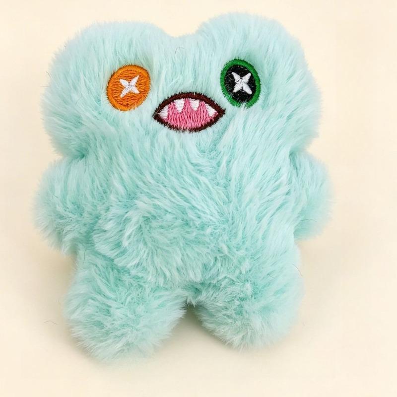 New Plush Funny Doll Keychain Animation Peripheral Kawaii Creative Ugly Cute Bag Charm Keychain Pendant Accessories Gift