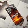 Free Fire Game Phone Case For Samsung Galaxy S25 S24 S23 S22 S20 S21 Note20 Edge Ultra Plus Fe Colored Silver Cover