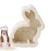 Easter Bunny Molds Silicone Resin Casting Rabbit Mold For Candle Making Flexible Crafts Resin Molds Desk Decor Candle Making