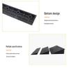 Slope Assist Rubber Threshold Pad for Home and Car