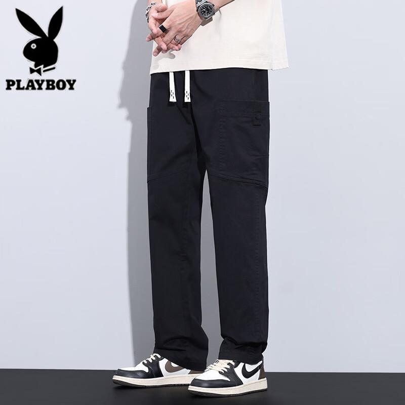 Playboy Men s Loose Straight Workwear Casual Pants XL