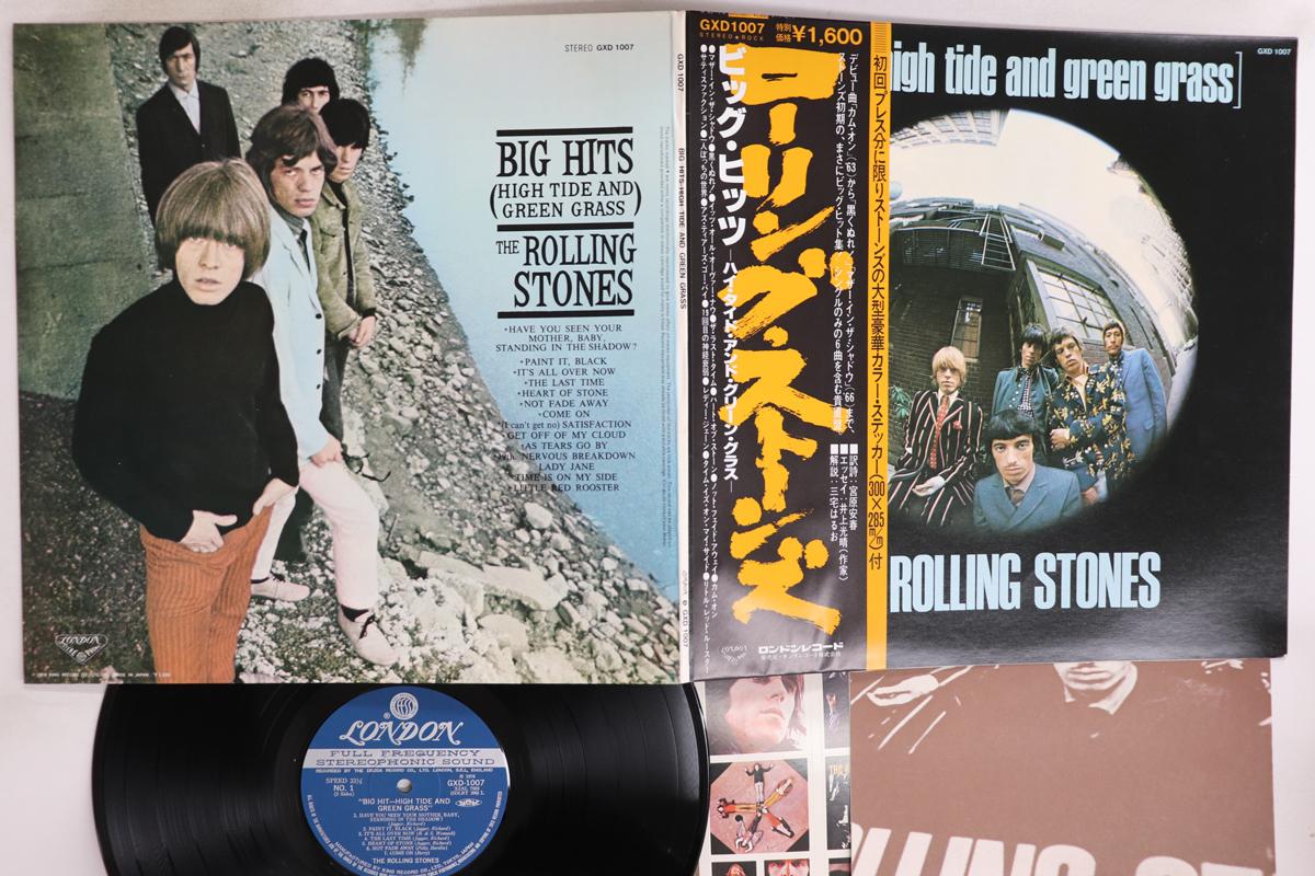 

LP Record ROLLING STONES - Big Hits (High Tide And Green Grass GXD1007 LONDON 1976 Japan Obi Rock Used