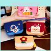 Cartoon Handmade Children Pattern Non Woven Fabric Crossbody Bag Material Set