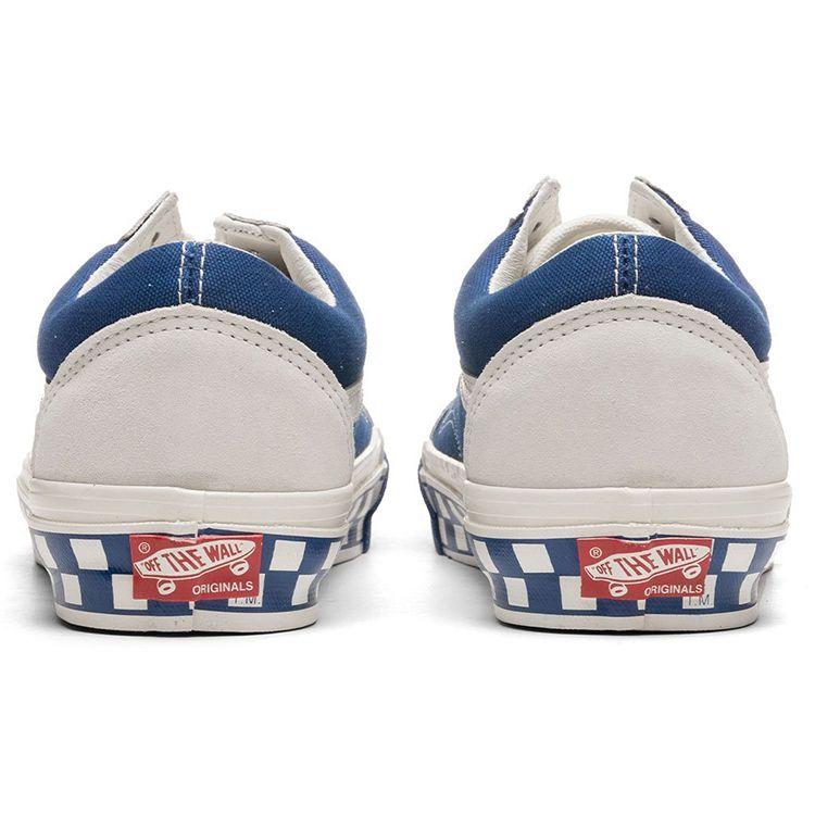Vans OG Old Skool LX Bumper Cars - Unisex tenisky Marshmallow True Blue VN0A4P3X4O4