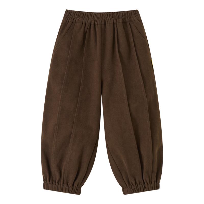 ASK JUNIOR Boys  Brushed Cotton Lantern Cuffed Pants 90