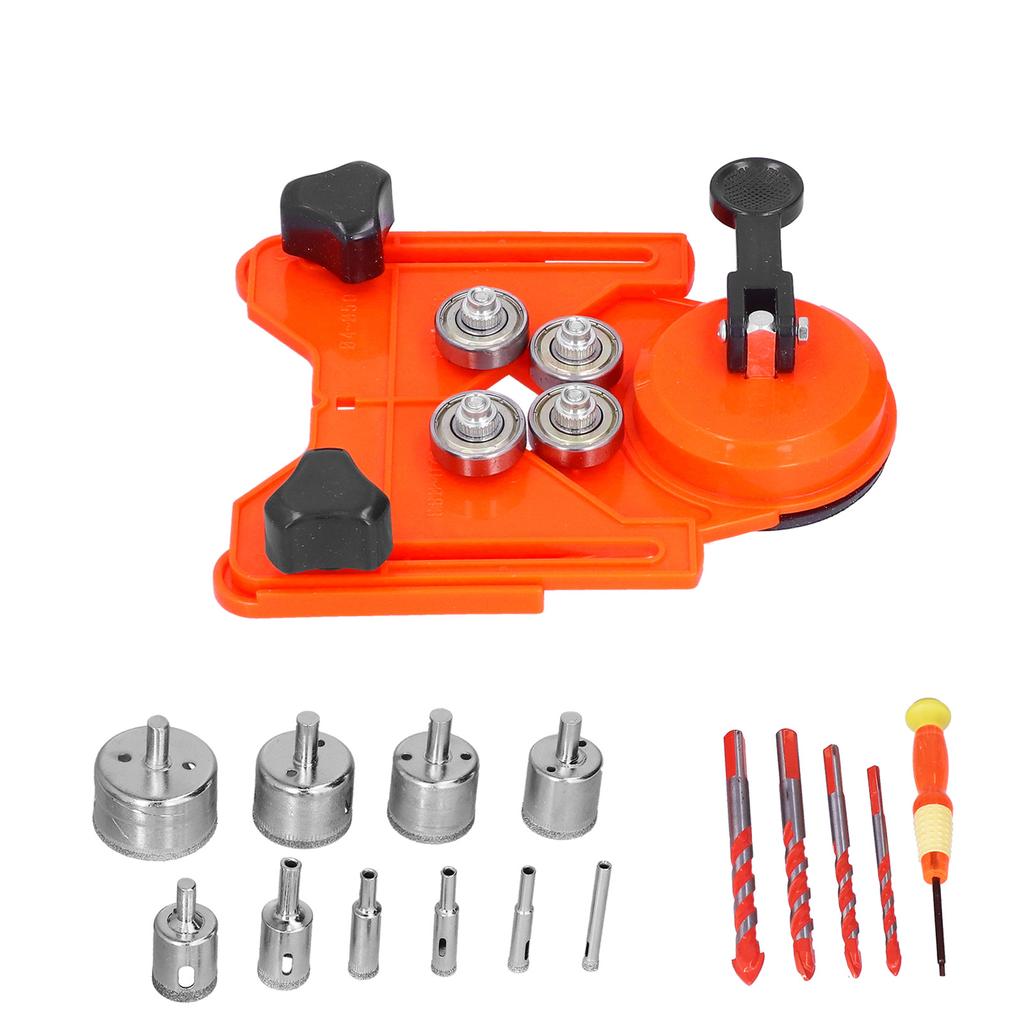 16Pcs   Drill Bit Hole Saw 650mm Cutter Drilling Tool Set Kit for Tile Wood