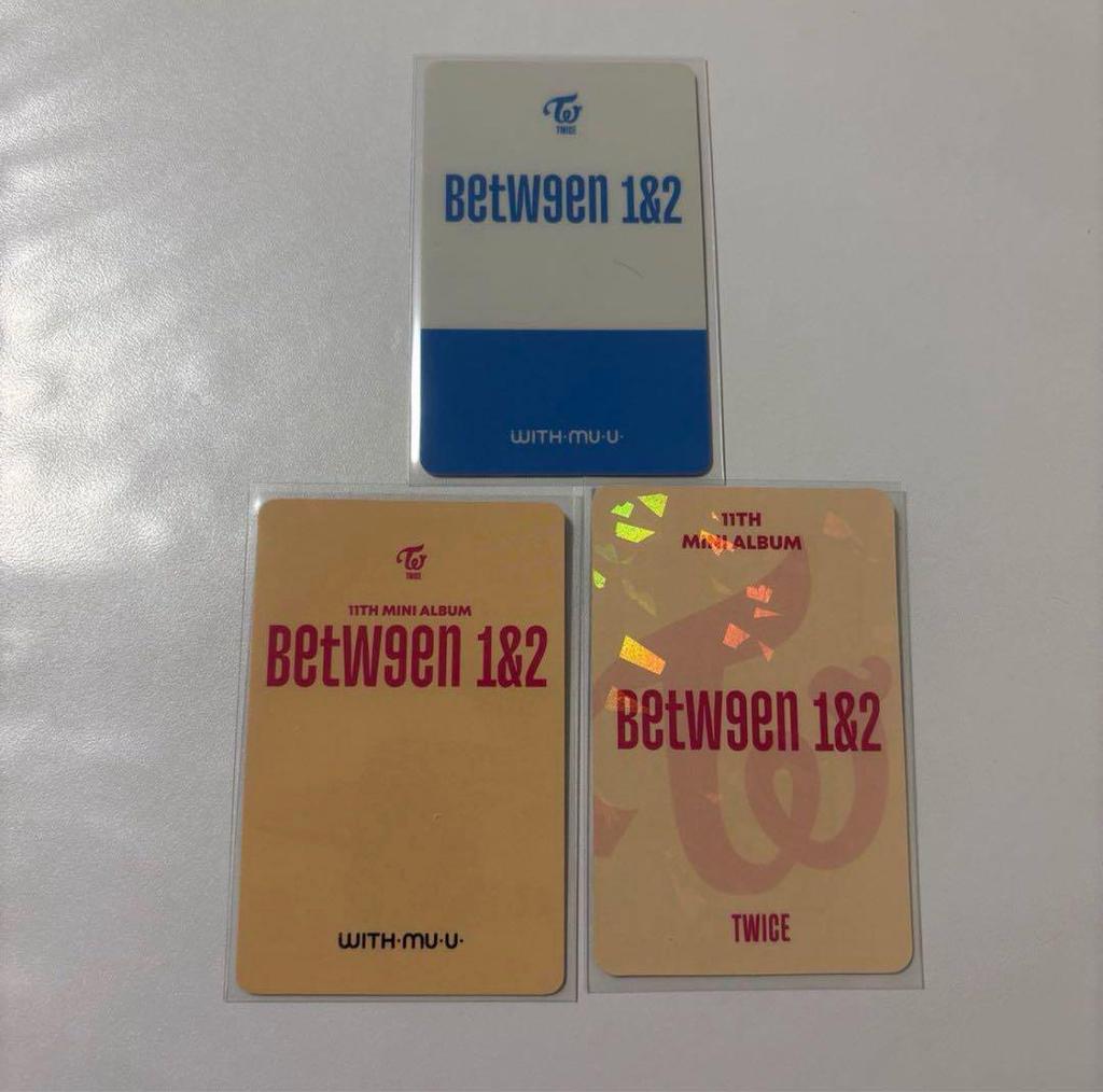 [USED] TWICE Sana Trading Card Between 1&2 Store Bonus