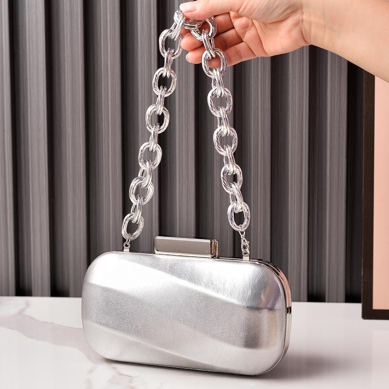 

Golden Bag Ladies Oval Designer Luxury Handbags Irregular Dress Purse Fashion Buckle Party Women s Clutch Brand Cross Body Bag