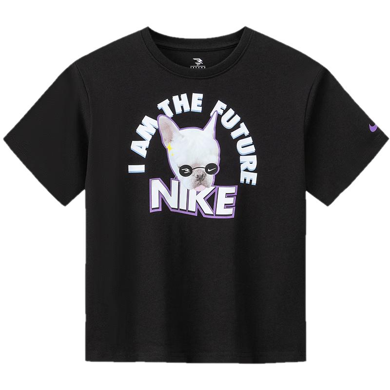 NIKE 3BRAND Kids Short Sleeve Sport T-Shirt 4