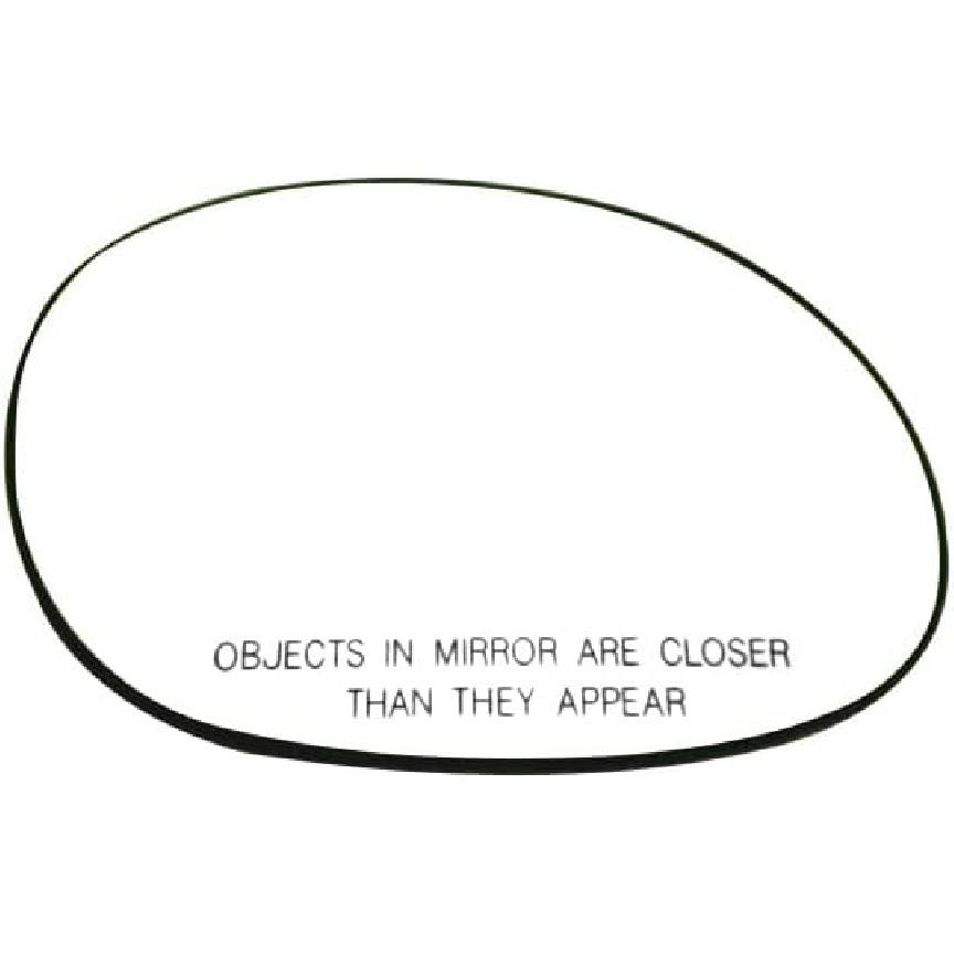 SCITOO Driver Side Mirror Glass Fit For 1999-2006 For Chevy Silverado Pickup 2007 For Chevy Silverado Pickup 2000 For Chevy Suburban 2001-2006 For