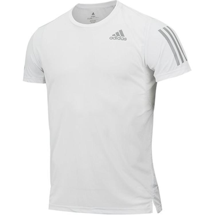 adidas Tennis Training Sports Breathable Quick Dry Casual Short Sleeve White Men s HB7444 XXL