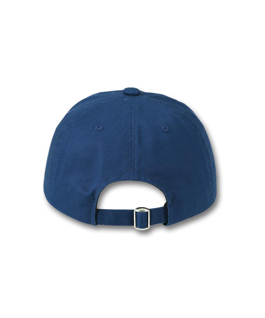 DOLPHIN WAVE APPAREL Dolphin Mini Embroidered Ball Cap Deep Blue