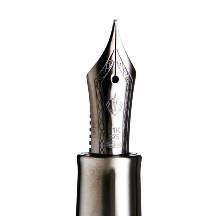 Sailor CYLINT Fountain Pen Black Stainless Steel F Fine Nib