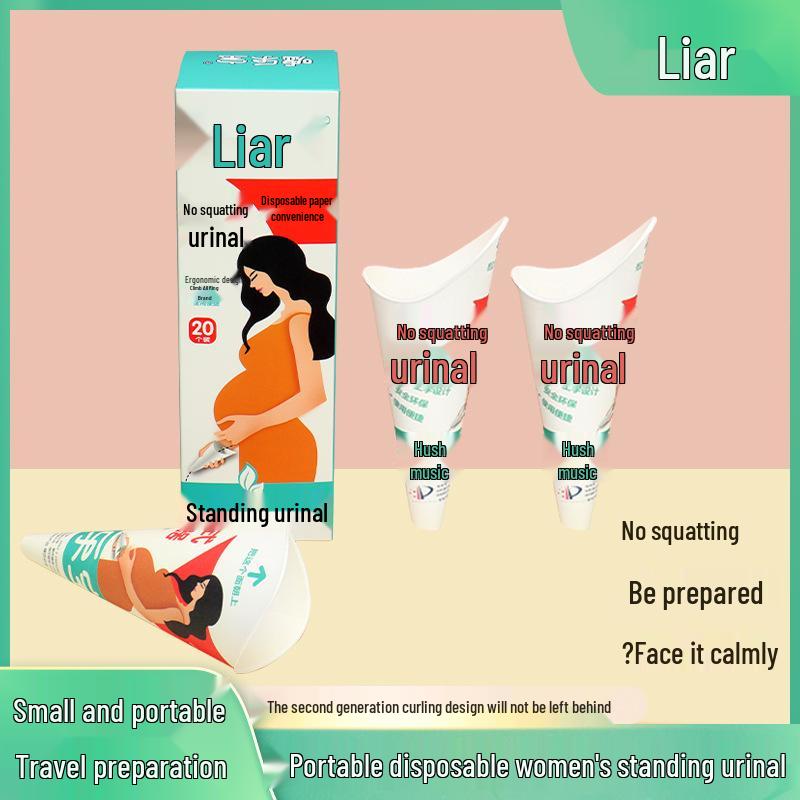Portable Female Urination Device - Outdoor Standing Urinal Funnel for Emergencies