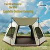 Fully Automatic Hexagonal Family Camping Tent