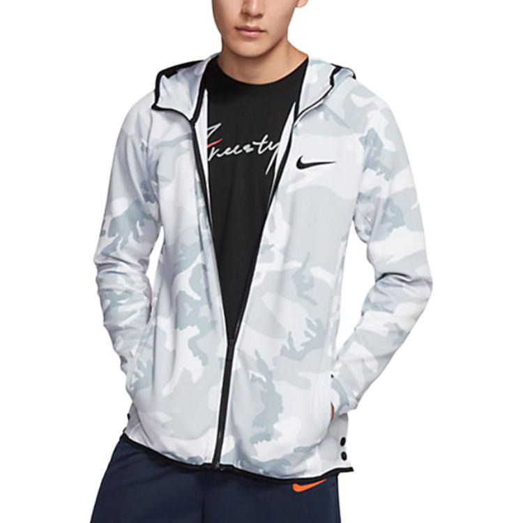 Nike Jackets Men's Wolf Gray Hooded Moderate Other AT4695-012