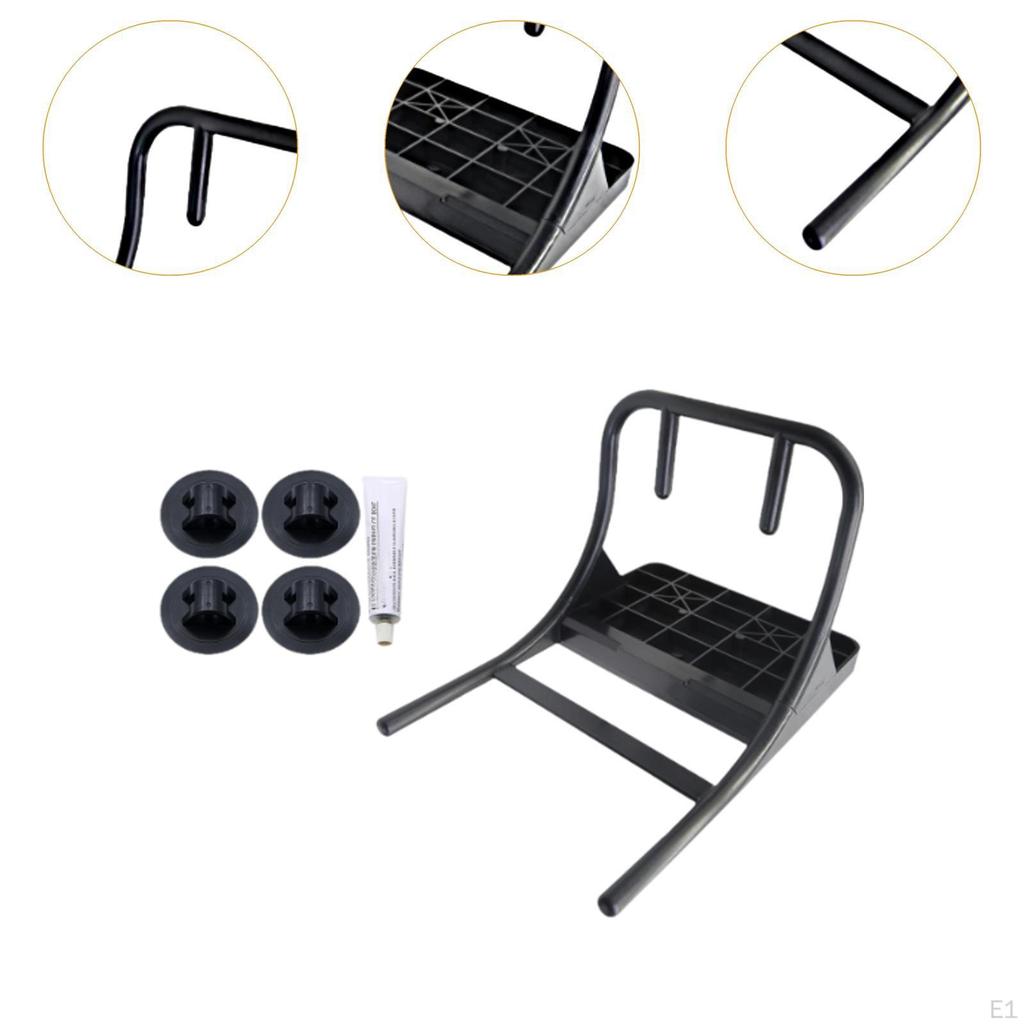 Bootsmotorhalterung mit 4-teiligen Schnallen, Hochleistungshalter-Set für Schiffsschlauchboote