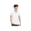 UNIQLO SS23 Casual Minimalist V-Neck Short Sleeve T-Shirt Men tops White 454311-00
