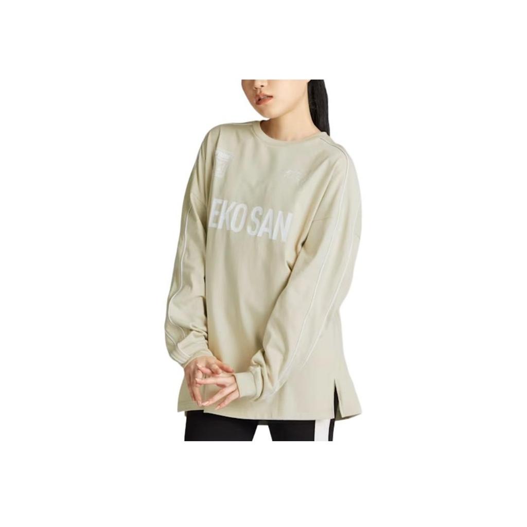 Puma T7 Neko-San FW24 Round Neck Pullover Long Sleeve T-Shirt Unisex Tops Desert-Dust 629841-68