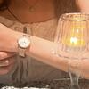 Daniel Wellington Watch quartz movement stainless steel strap 28mm white dial women's watch 30 meters waterproof DW00100673