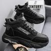 Fashion High Top Walking Sneakers Outdoor Men's Sport Shoes Breathable Lightweight Casual Shoes Anti Slip Athletic Jogging Shoes