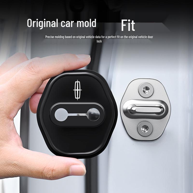 Lincoln Z Car Door Lock Buckle Cover: Shock Absorbing Pad for Navigator, Aviator, MKC