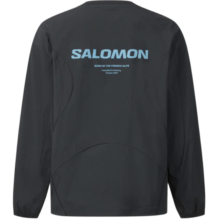 Salomon Logo Round Neck Long Sleeve Sweatshirt Men sweatshirt C30699