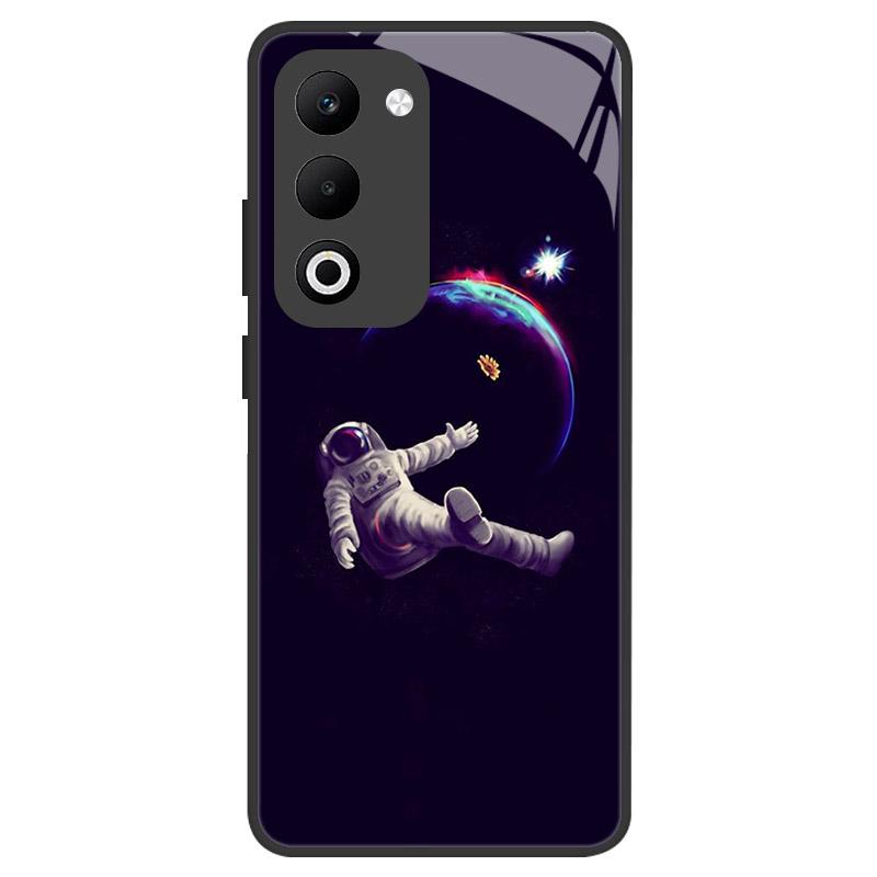 For OPPO A5 A5M Case Luxury Tempered Glass Phone Case For Oppo A5i Pro Shockproof Hard PC Back Cover Camera Protection Fundas
