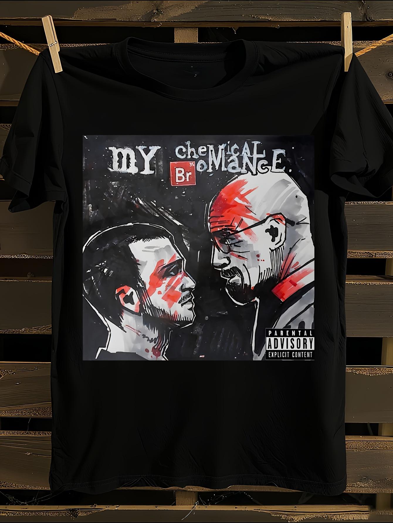 My Chemical Romance MCR Autographed T-shirt XL