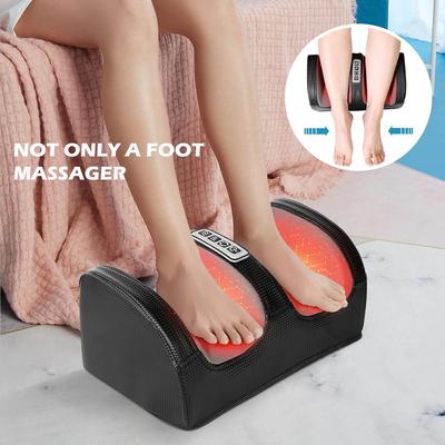 Shiatsu Foot Massager Calf Massager with Heat,Deep Tissue Massager for Plantar Fasciitis,Pain Relief,Promotes Blood Circulation