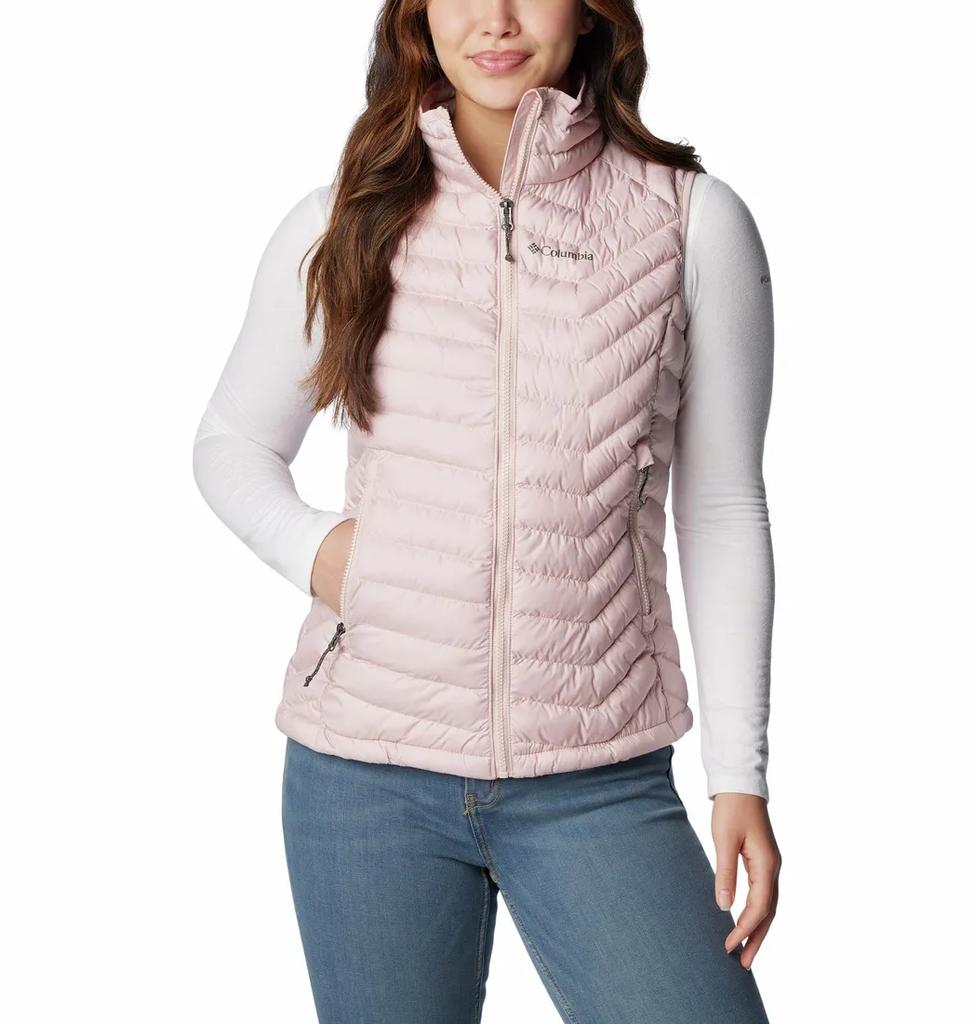 Vesta cu puf Columbia Powder Lite Roz 1757411626 R