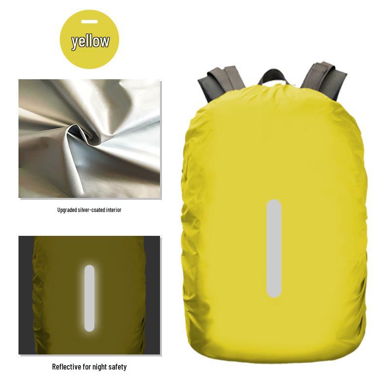 Reflective Waterproof Backpack Rain Cover for Outdoor and School Use
