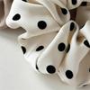 Modă 11cm Scrunchies Drăguțe cu Puncte din Satin Elastice Benzi de Cauciuc pentru Păr pentru Femei Fete Inel de Păr Coadă de Păr Ornament Accesorii de Păr