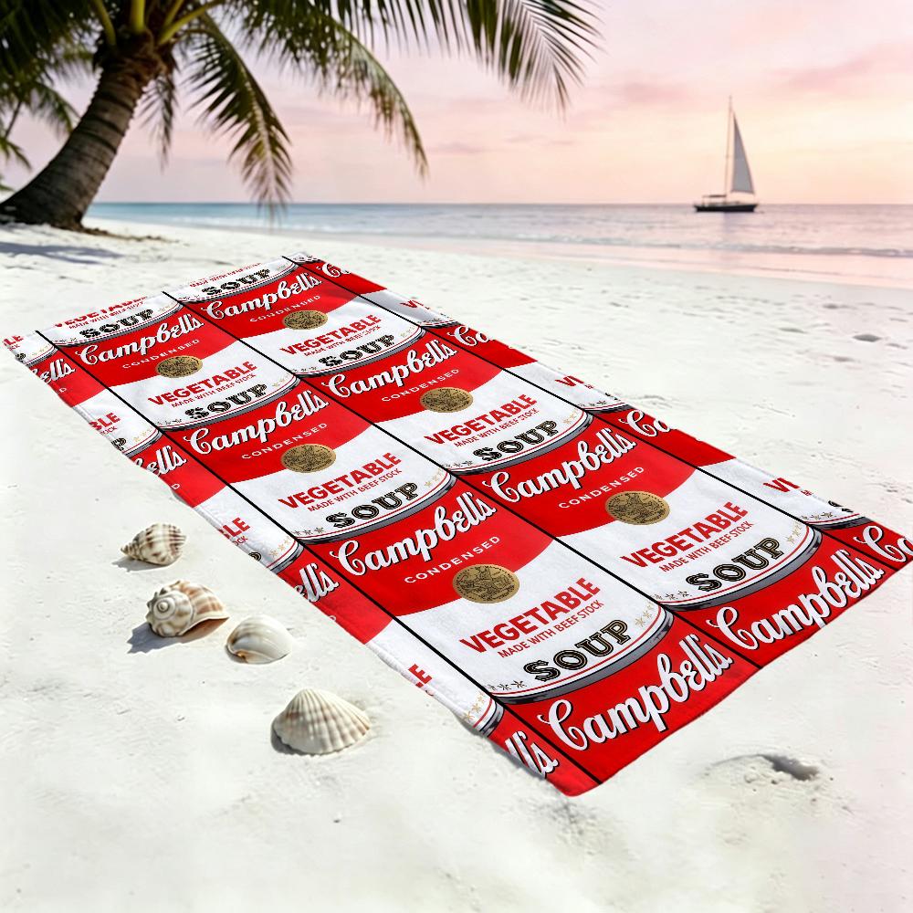 A-Andy ART Towel Large Quick-W-Warhol Drying Microfiber soft Beach Towel for Travel Fitness Sauna Bathing Camping