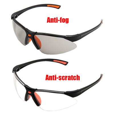 Motorrad-Radsportbrille Antibeschlag und Kratzfestigkeit Klare Schutzbrille Sportbrille Brille mit weichem Silikon-Nasenpolster