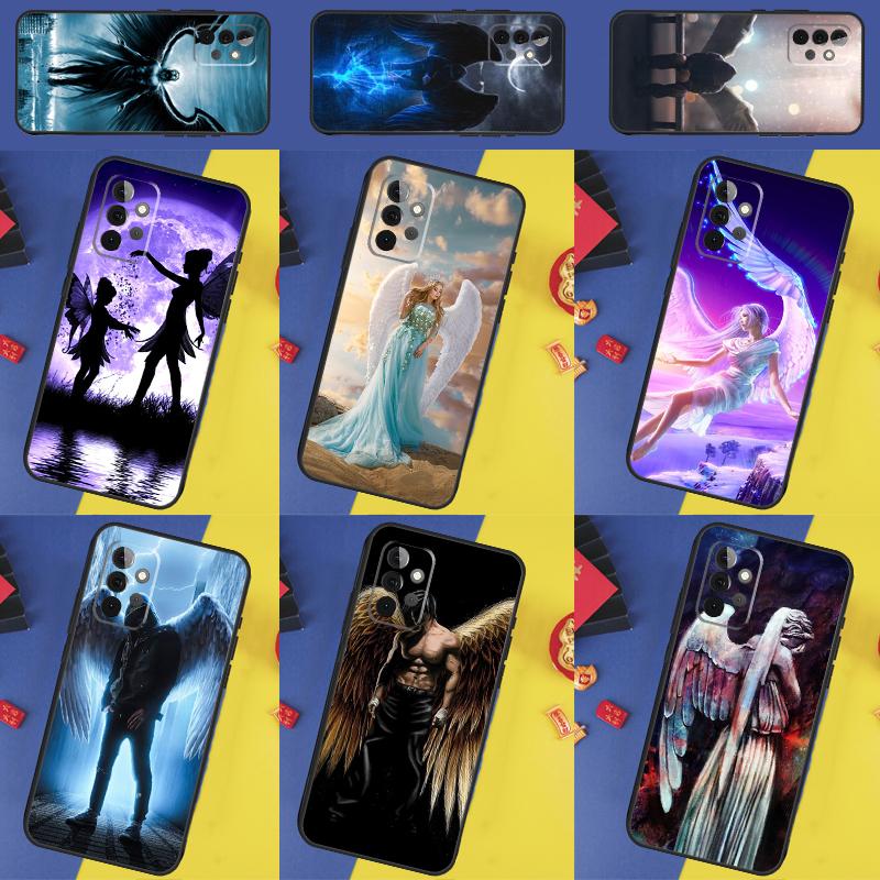 Angel For Samsung Galaxy A55 A35 A15 A13 A33 A53 A36 A26 A16 A54 A34 A14 A32 A52 A56 A05 A06 Case