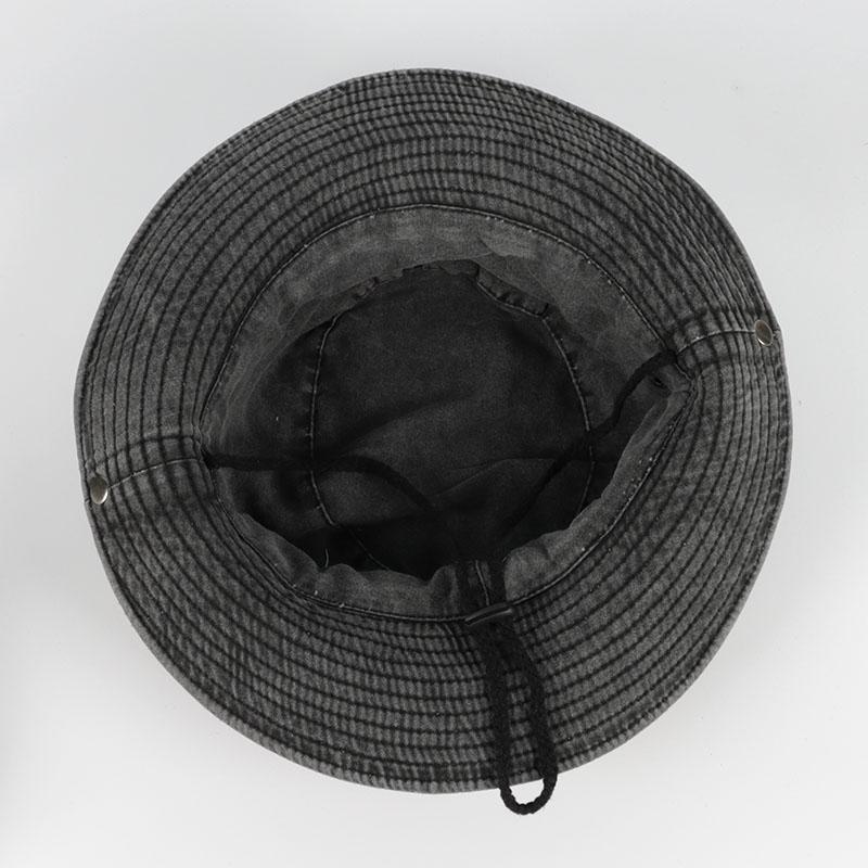 Fashion 2026 Bucket Hat Man Women Fisherman Fishing Cap Cotton With Leather Belt Embroidered Letter Design Outdoor Beach Sun Hat