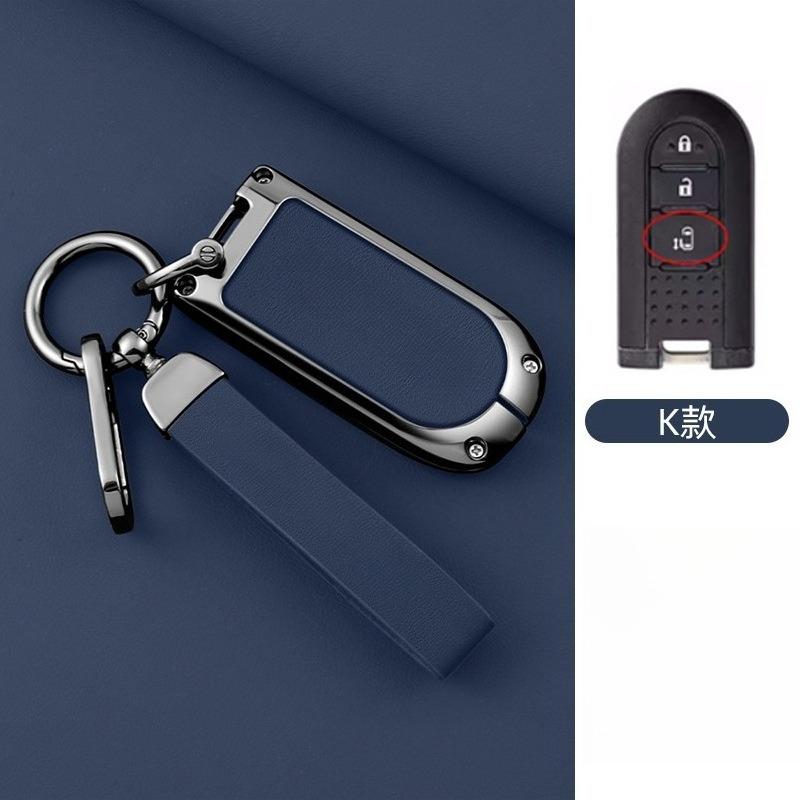 Premium Zinc Alloy Key Cover Case for Perodua/Bezza/Myvi/Axia - Full Protection Key Fob Shell Keybag Keychain