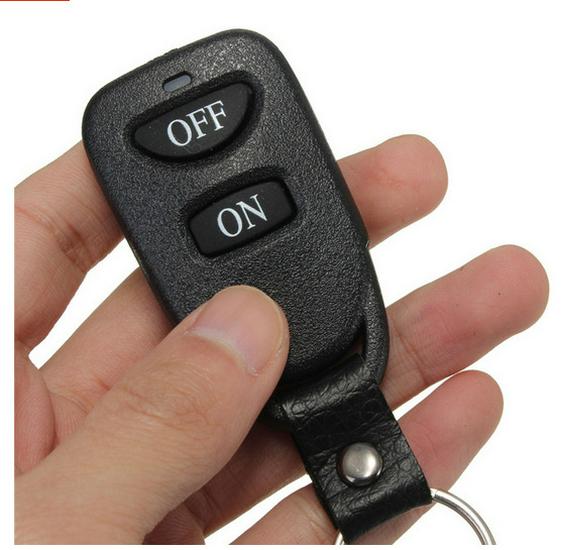 Smart DC12V Remote Control Switch with Interlocking Mode & 2-Button Remote