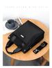 Men's Vertical Charm Handbag - Business Casual Briefcase, Commuting Shoulder Crossbody Bag