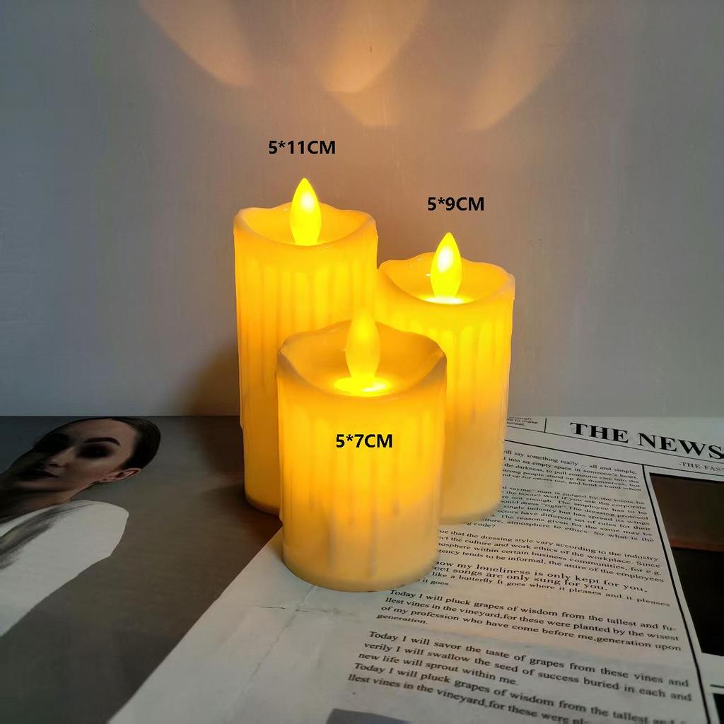 LED Faux Candle Light for Romantic or Event Decoration