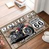 1pc Rug Motorcycle Pattern Area Rugs | Indoor and Outdoor Entrance Door Mats Bedrooms Living Room Bathroom Cafe Home Decoration