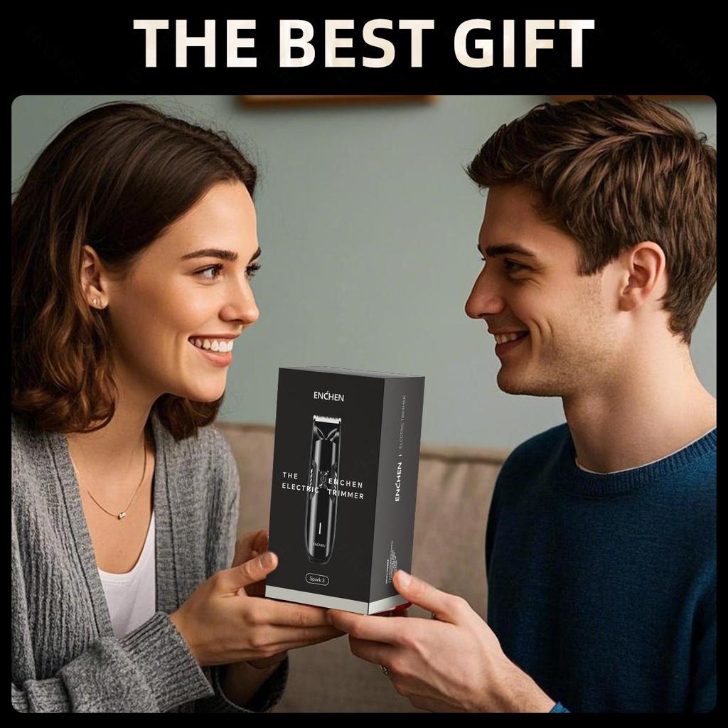 Xiaomi ENCHEN Spark 3 Hair Clippers Professional Beard Trimmer Electric Shaver Adjustable Personal Care Appliances Mini Trimmer