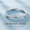 Ferris Wheel Möbius Sterling Silver Bracelet - Elegant, Fade-Resistant Jewelry for Women