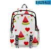 Classic Novelty Cool Fruit Student School Bags Unisex 3D Print Oxford Waterproof Notebook Multifunction Travel Backpacks