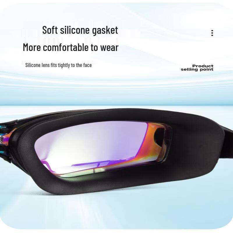 Yuzhan Colorful Silicone Swimming Goggles